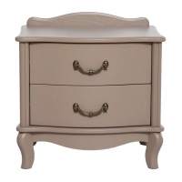 Тумбочка прикроватная "Джульетта" 2 ящ. (Мокко) Вис
