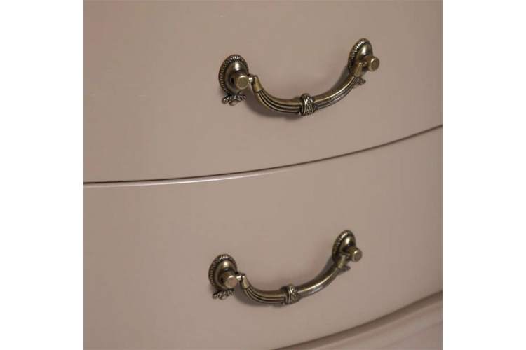 Тумбочка прикроватная "Джульетта" 2 ящ. (Мокко) Вис-1