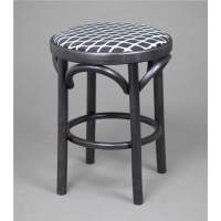 Табурет Венский мягкий (венге, ткань 5 black)