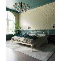 Кровать  Глэдис  без изножья (120х200/ноги металл/цвет Бежевый) Кровать  Глэдис  без изножья (120х200/ноги металл/цвет Бежевый)