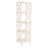 Этажерка-стеллаж "Джульетта"-4 (дуб шампань) Вис