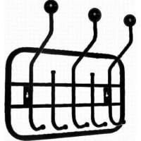 Вешалка настенная ТС-1 (Черный)