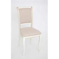 Стул кухонный Стул  Дионис  (эмаль тон 11 + золот. патина/ткань Nota Gold)