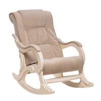 Кресло-качалка Сенатор 77 (Дуб шампань / ткань V 18)