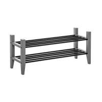 Подставка для обуви Мира (85х37 / серый) Подставка для обуви Мира (85х37 / серый)