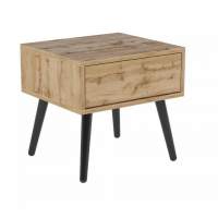 Прикроватная тумба  Хаук  (Дуб вотан/ТП02) в гостиную