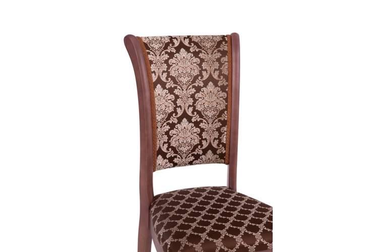 Стул С6 стул (тон 317 т. коричневый/ткань андрис шоколад комби)-5