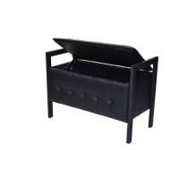 Пуф  Луго  (Леон) черный