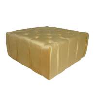 Пуф АУ-12 TOGAS (COL 09) велюр горчичный в гостиную