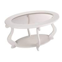 Стол журнальный  Виват С  (молочный дуб) Вис