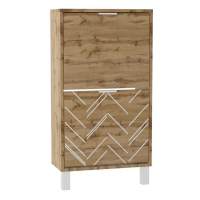 Тумба для обуви  Хигс  (Дуб вотан/Белый)