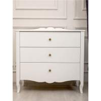 Комод "Версаль" 3 ящика (белый)