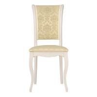 Стул С6 стул (тон 308 слоновая кость/ткань андрис бежевый комби)