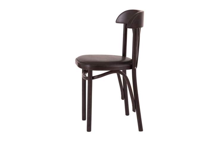 Стул "Астра классик" мягкий (Венге, экокожа черная)-2