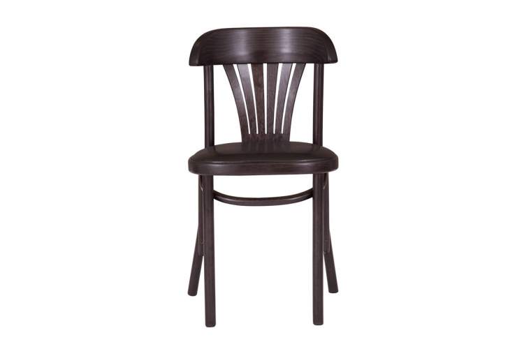 Стул "Астра классик" мягкий (Венге, экокожа черная)-1