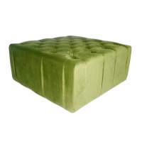 Пуф АУ-12 TOGAS (COL 18) велюр болотный в гостиную