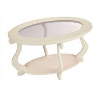 Стол журнальный  Виват С  (дуб шампань) Вис