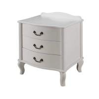 Тумбочка прикроватная  Джульетта  3 ящ. (молочный дуб) Вис