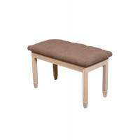 Банкетка  Бергамо-Люкс  (Слоновая кость) в гостиную