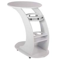 Придиванный столик  Люкс  (молочный дуб) Вис