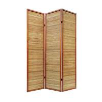 Ширма 1010-3 (каркас-орех/бамбук-коньяк)