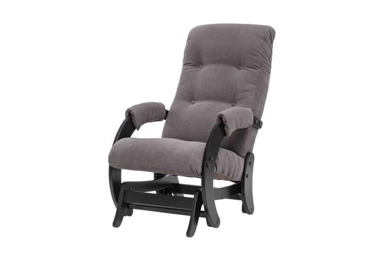 Кресло-маятник "Консул 68" (Венге/Verona Antrazite Grey)-1