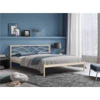 Кровать Экзотика (180х200/цвет Бежевый/ металлическое основание) Кровать Экзотика (180х200/цвет Бежевый/ металлическое основание)