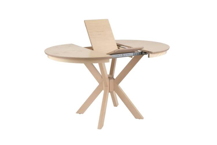 Стол Милан 900 раздвижной (беленый дуб)-3