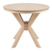 Стол Милан 900 раздвижной (беленый дуб)