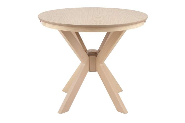 Стол Милан 900 раздвижной (беленый дуб)