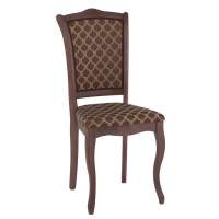 Стул Константа (тон 317 темно-коричневый/ткань Андрис шоколад соты)