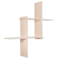 Полка Кубик-3 (Дуб беленый)