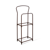 Вешалка для костюма SHT-SUR-3 Sheffilton (коричневый муар/коричневый)