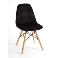 Стул 301K /Alex soft (B-4) Black Velvet