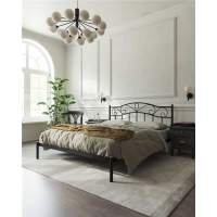 Кровать  Глэдис  без изножья (120х200/ноги металл/цвет Чёрный) Кровать  Глэдис  без изножья (120х200/ноги металл/цвет Чёрный)