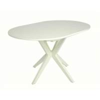 Стол  Астерия  (Эмаль 11 /шпон Бук) 1300(1750)*900