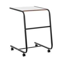 Подкатной стол СЛКС-6 (каркас черный/ясень шимо темный)