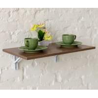 Стол настенный, складной (СЛСК 600 / ясень шимо темный)