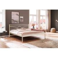 Кровать Мираж (160х200/металлическое основание) Бежевый Кровать Мираж (160х200/металлическое основание) Бежевый