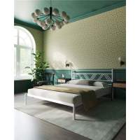 Кровать "Монблан" (180х200/ноги металл/цвет Белый) Кровать "Монблан" (180х200/ноги металл/цвет Белый)