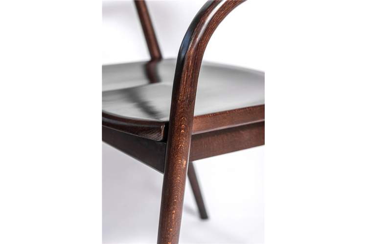 Полукресло венское Diona (темный орех) жесткое сиденье-6