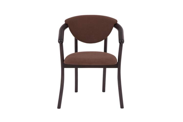 Кресло венское "Виенна" (венге/темно-корич М09)-1