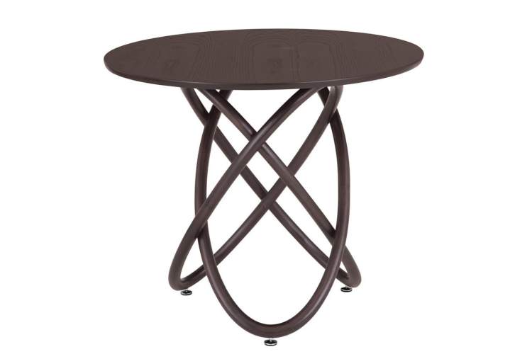 Стол не раскладной Линц 90 Red Black(Венге)-2