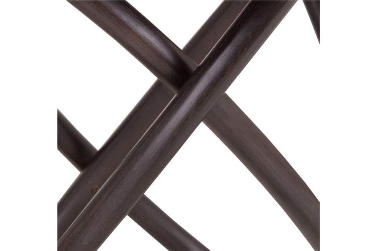 Стол не раскладной Линц 90 Red Black(Венге)-4