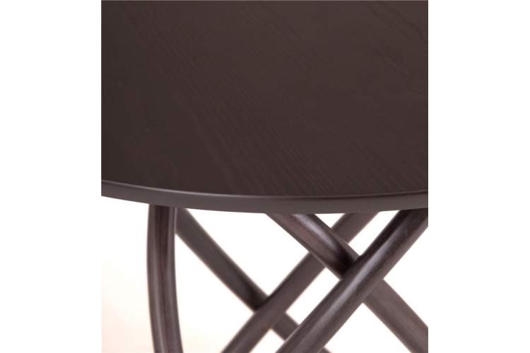 Стол не раскладной Линц 90 Red Black(Венге)-3