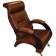 Кресло для отдыха, мод.9-Д (Antik Крокодил/Венге) Коричневый