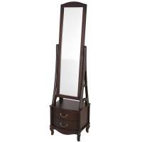 Зеркало напольное  Джульетта  (орех) Вис