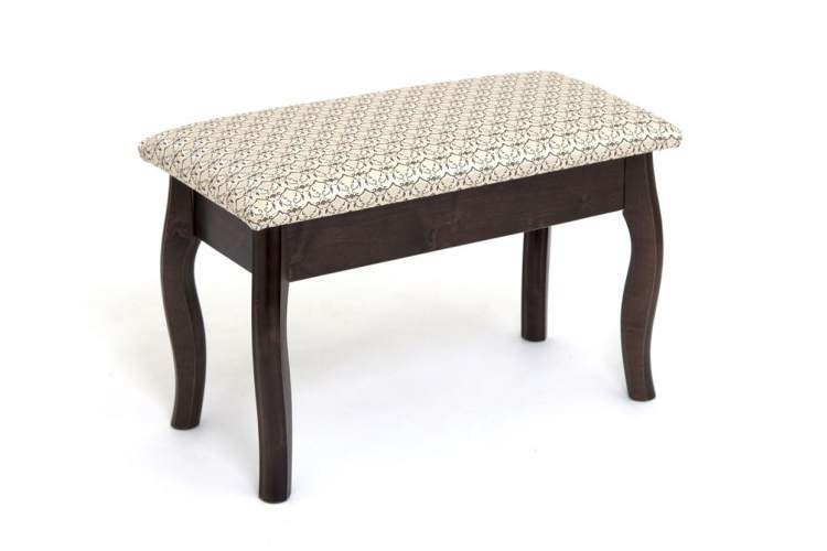 Банкетка из массива березы (каркас Венге/ ткань Лоди 29/2)-2