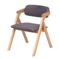 Стул складной Томас (бук/ткань Айсберг грей)
