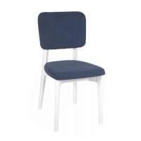 Стул  Орион  (Белая эмаль / ткань Classic Blue)
